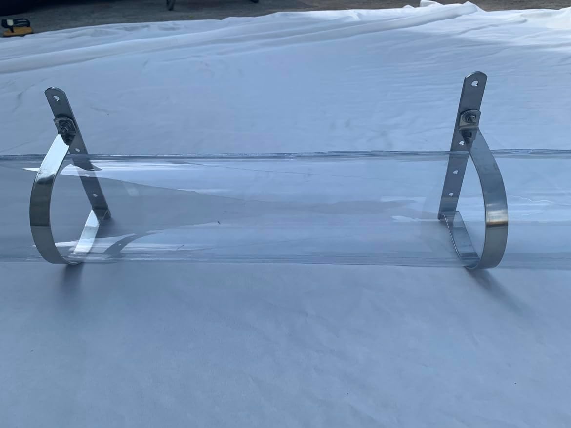 Floating Stabilizer for Clear Kayak,Canoe with 6 Brackets, Make Sure Clear Kayak More Stable.