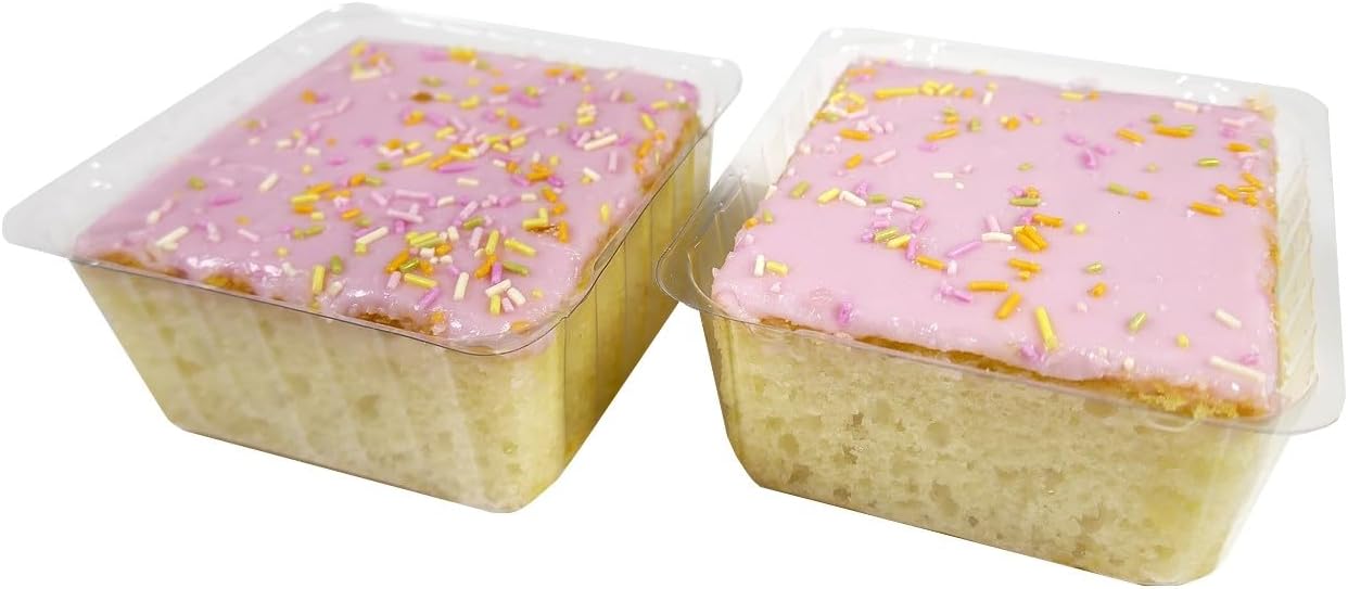 Box of 6 Traditional School Cake , Delicious and Freshly Baked for Our Loyal Customers - Reliable and Award-Winning Family-Owned Craft Bakery for Over 60 Years