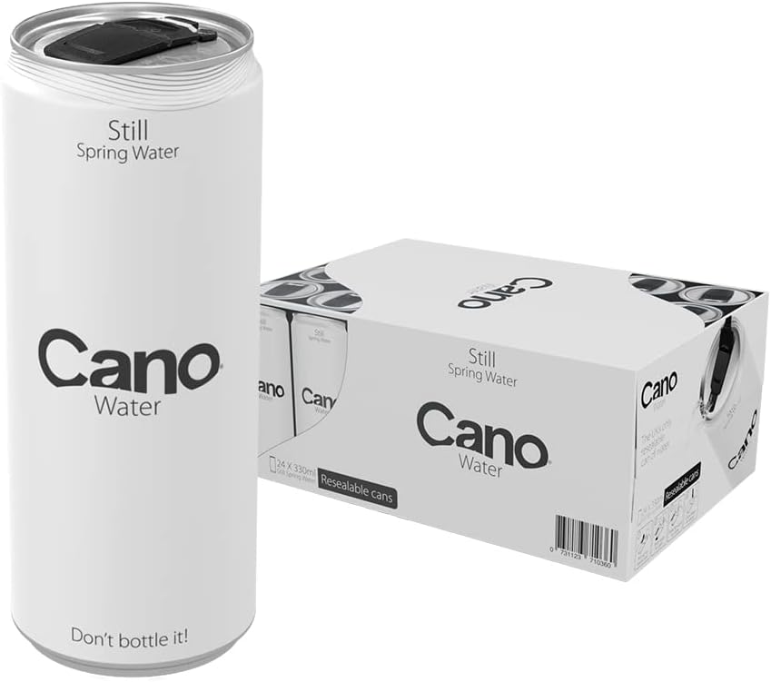 Still Spring Water Multipack Cans (24 x 330ml), Resealable Lids
