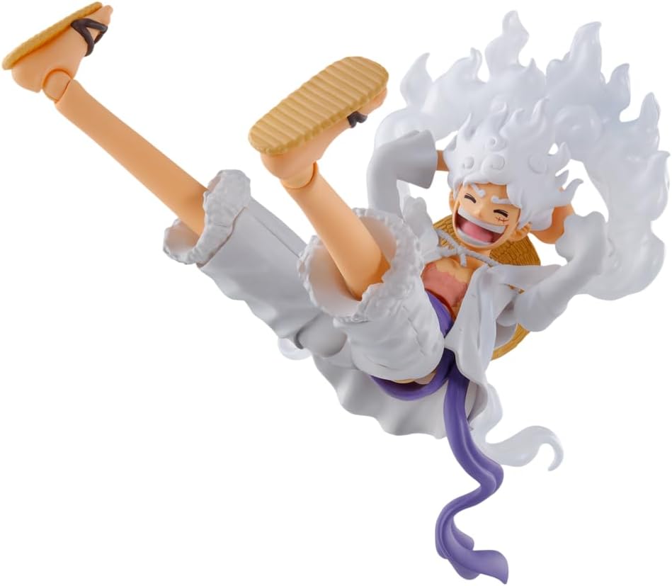 TAMASHII NATIONS - One Piece - Monkey D. Luffy -GEAR5- S.H.Figuarts Action Figure