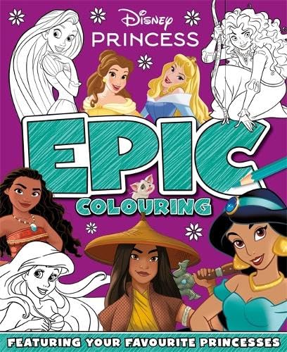 Disney Princess: Epic Colouring