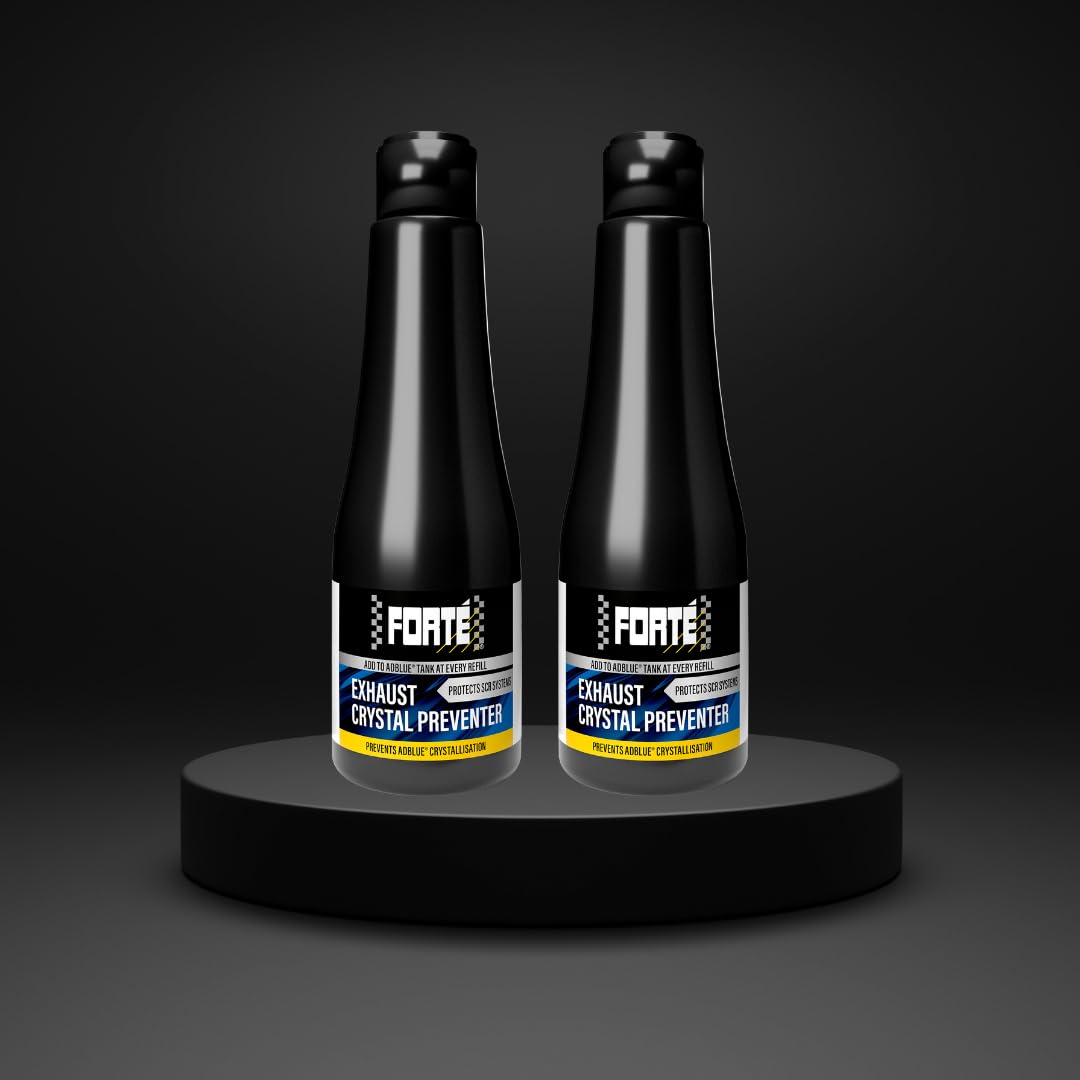 Forte Exhaust Crystal Preventer – Set of 2 | Prevents SCR System Blockages & AdBlue Crystallization | Diesel Exhaust System Cleaner & Maintenance Treatment