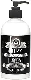 Master Series Jizz Unscented Water-Based Body Glide - 16 Oz