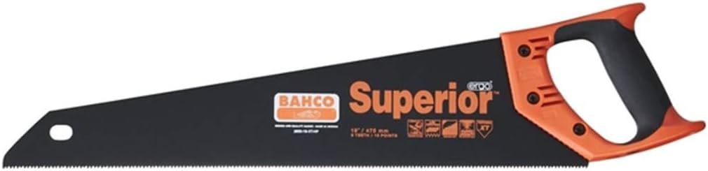 Bahco 2600-22-Xt-Hp Handsaw 22In , Orange