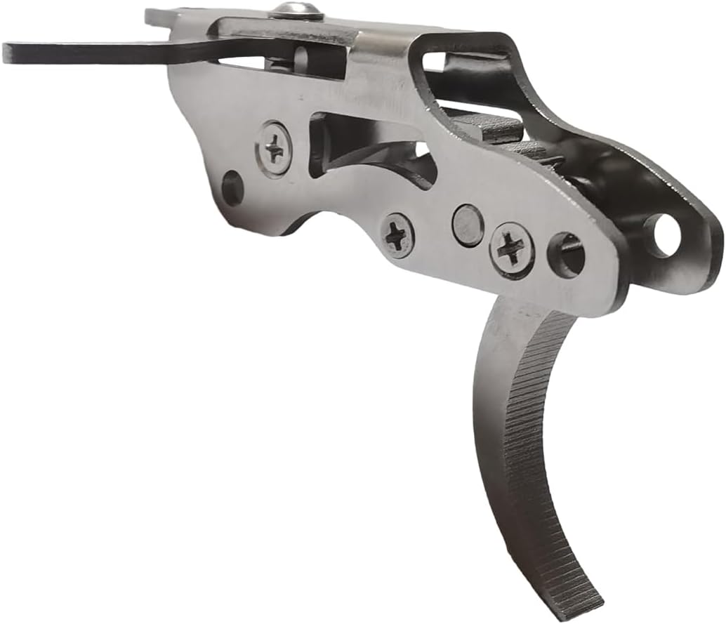 FEIXIA-201A 304 Stainless Steel Fishing Mechanism Submersible Amphibious DIY Full Metal Steel 200 Pounds DIY Speargun Trigger