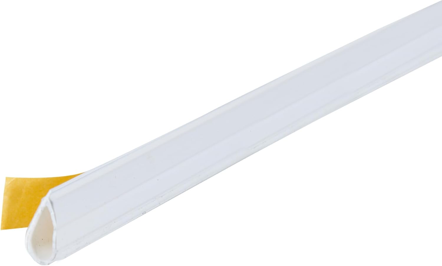 M-D Building Products 68676 Highly Durable Silicone Rubber Gasket Seal for Doors and Windows, Flexible in Extreme Temperatures, Ideal for Indoor and Outdoor Use, No Hardware Required (White) (20 ft)