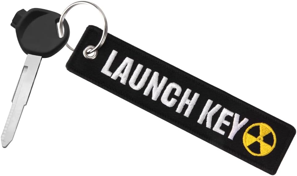 Motorcycle Keychain Tag, Key Ring for Scooters, ATV, UTV, Cars, Backpacks, Trucks, Sportbikes, Dirt Bike