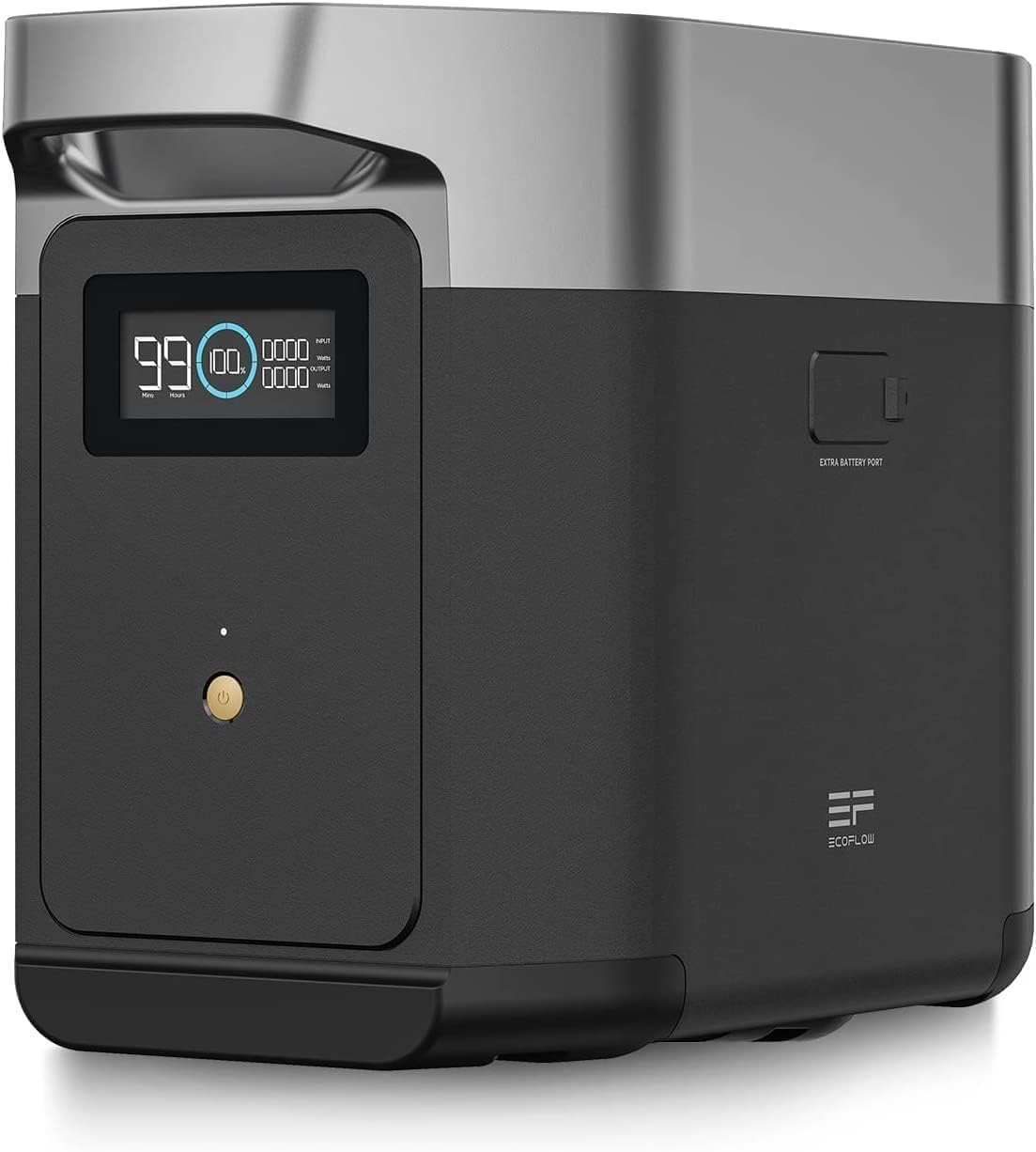 EcoFlow DELTA 2 Extra Battery, 1kWh Added Capacity for Home Backup Power, Portable Battery to Power Multiple Heavy-Duty Devices