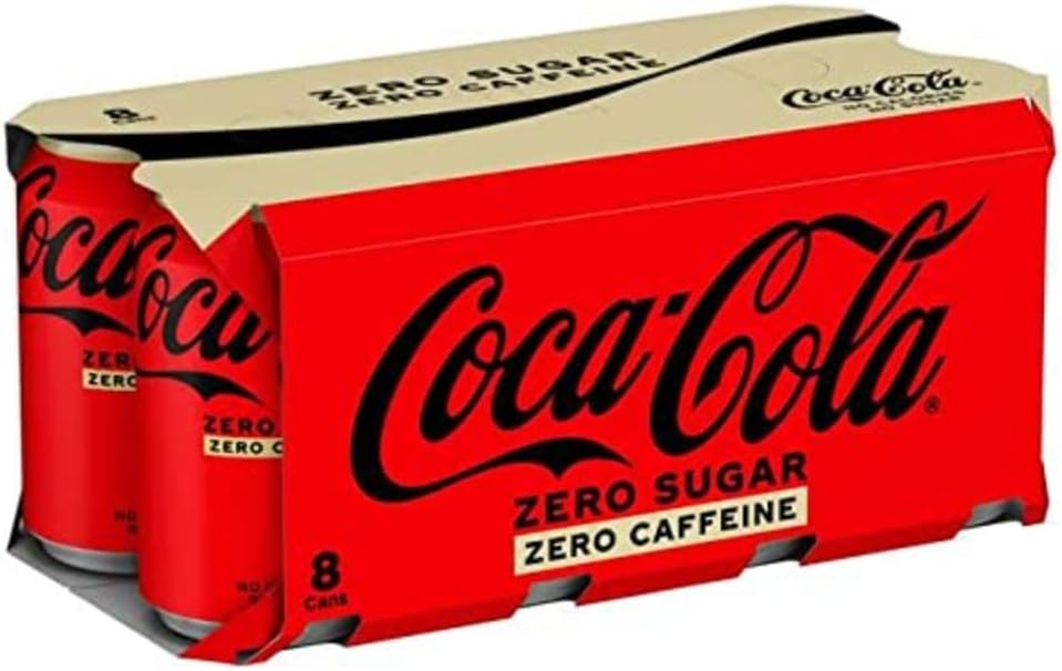 Coca-Cola Zero Sugar Zero Caffeine 8 x 330 ml