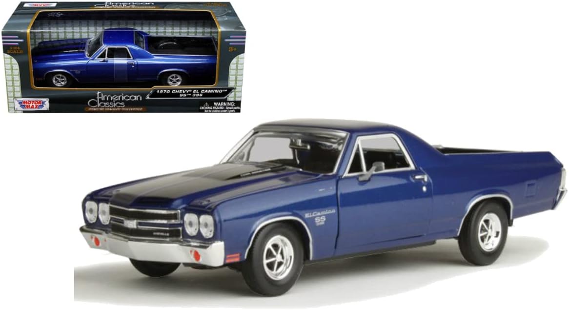 MotorMax 1:24 Scale American Classics 1970 Chevrolet El Camino SS' 396 Diecast Model Car