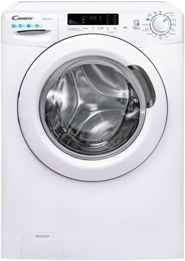 Candy CS1492DW4 Smart Washing Machine 9KG 1400rpm, B Energy, White, NFC