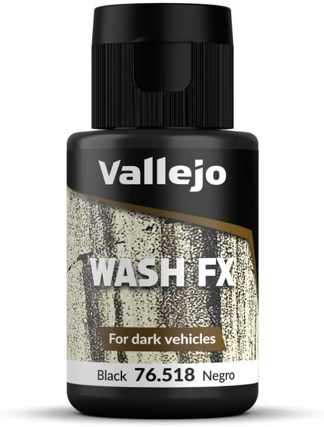 Vallejo Model Color 35 ml Wash Paints - Black