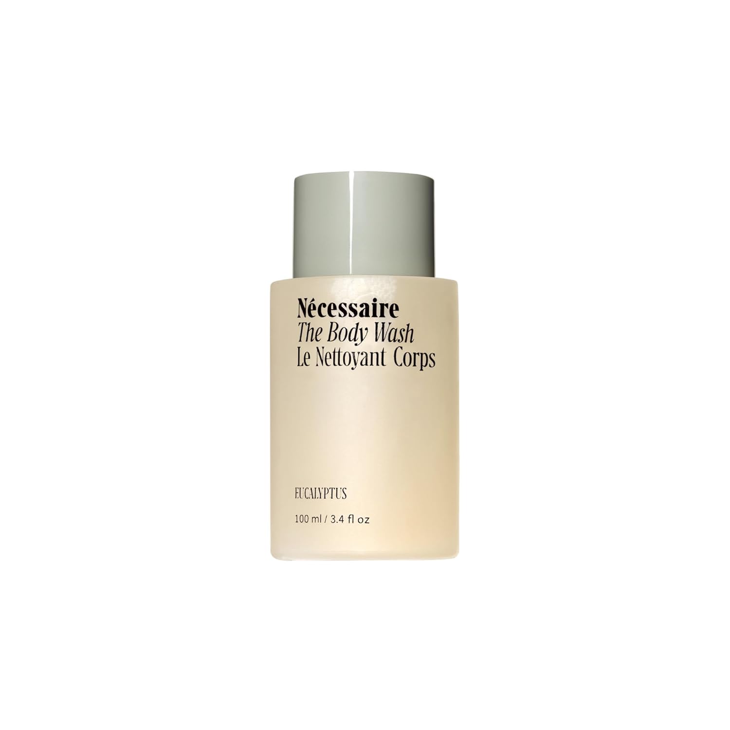 Nécessaire Mini The Body Wash - With Niacinamide, Vitamins + Plant Surfactants 3.4 oz / 100 mL Eucalyptus