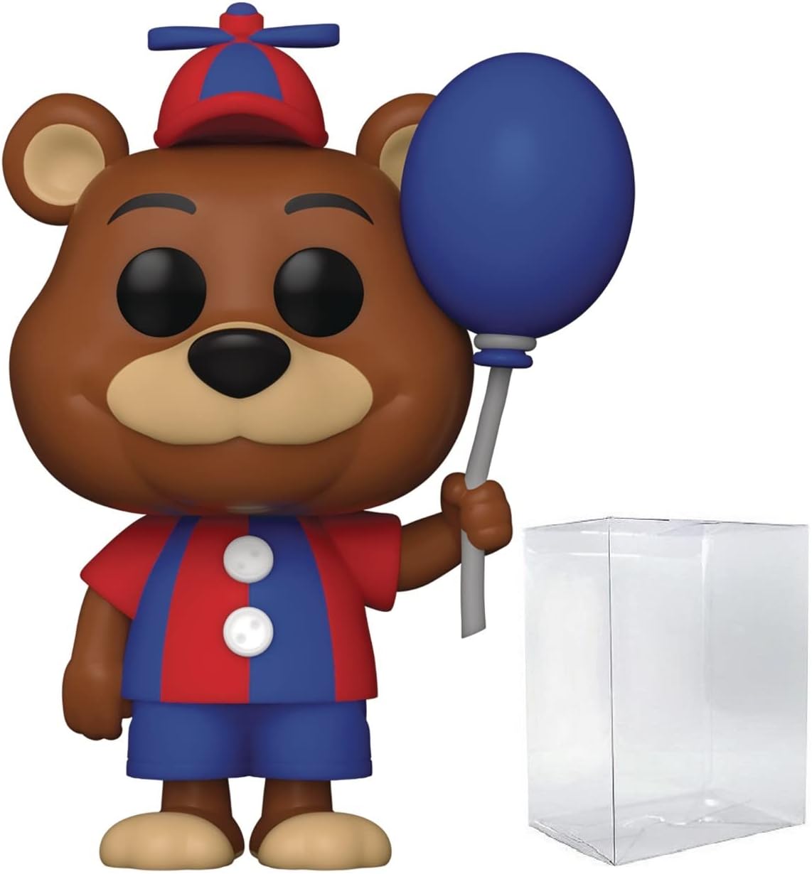 POP Five Nights at Freddy's - Balloon Freddy Funko Vinyl Figure (Bundled with Compatible Box Protector Case), Multicolor, 3.75 inches
