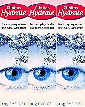 Clinitas Hydrate Liquid Eye Gel 10g x 3 Packs