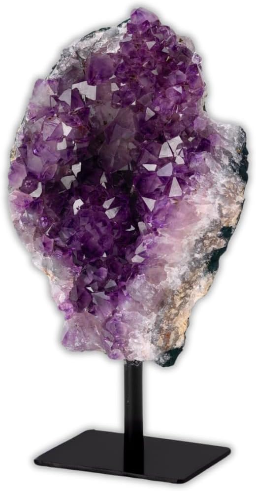 Premium Quality Brazilian Amethyst on Stand - Luxury Home Decor