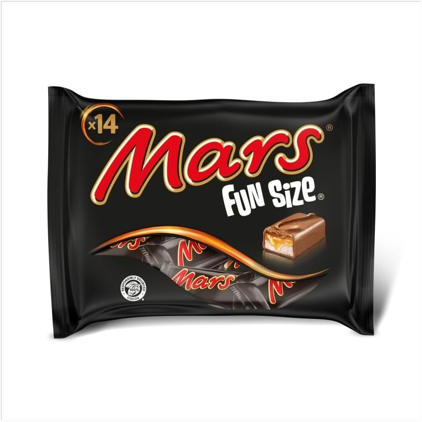 Mars - Fun Size - Chocolate Bars - Multipack 18g x 14