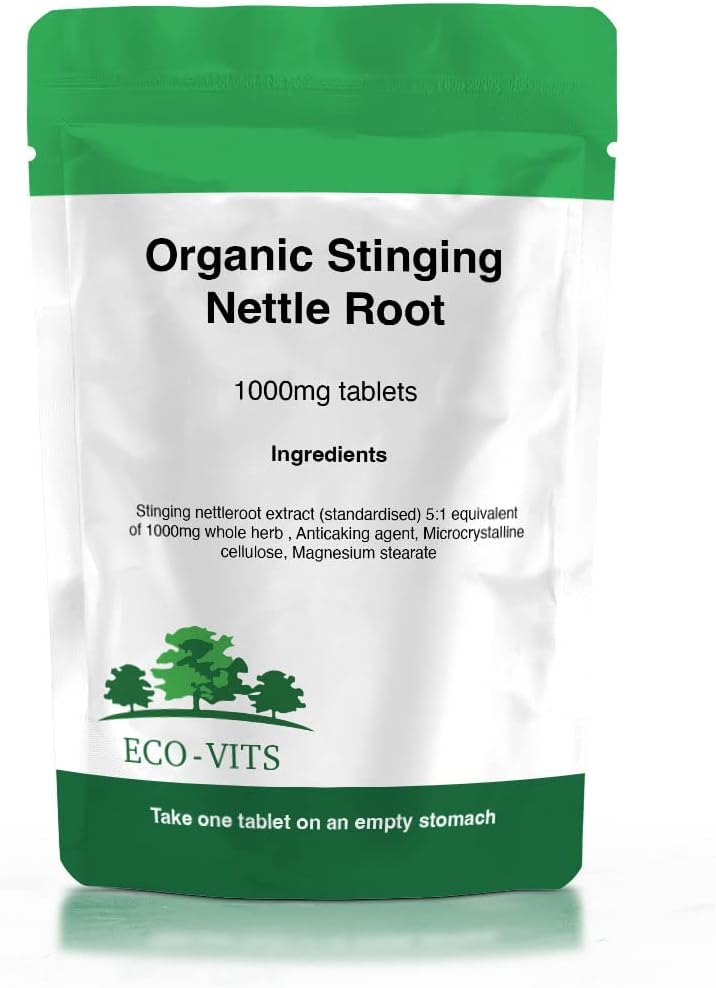 Stinging Nettle Root 1000mg 60 Tablets Urinary Tract Prostate