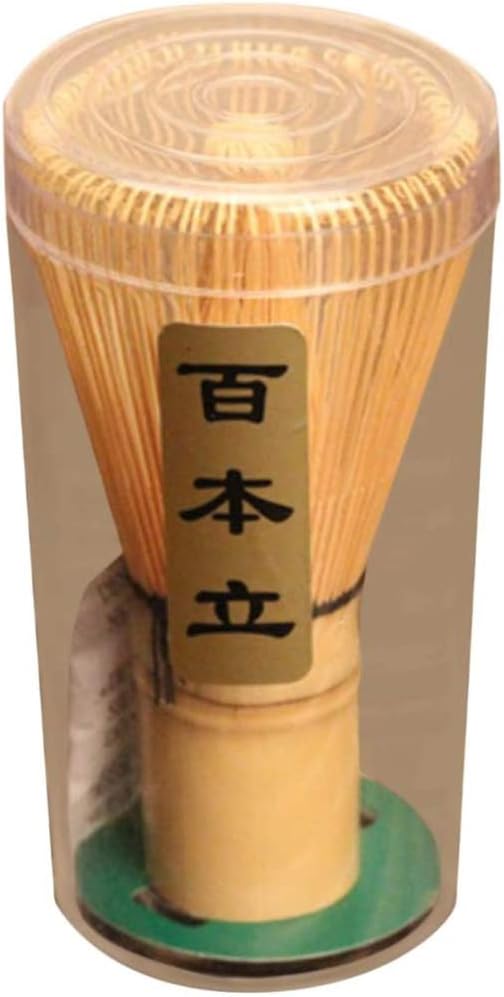 POFET Bamboo Chasen Matcha Powder Whisk Tool Japanese Tea Ceremony Accessory 75-80 prongs