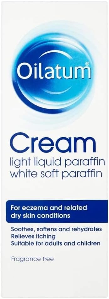 Oilatum Cream for Eczema, Psoriasis and Dry Skin Conditions, Soothing Formula for Sensitive Skin, Hydrating Relief for Itchy, Irritated Skin, 1 x 150g