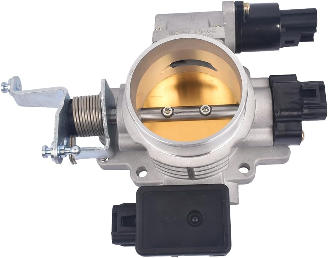 60mm Throttle Body High Flow Replacement for 1997-2001 Jeep Grand Cherokee Wrangler TJ 4.0L Part# 1724, 53032023AB