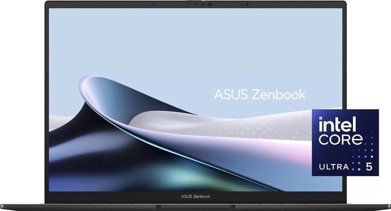 Asus ZenBook 14 14X OLED 14.5" QHD+ (2880x1800) 120Hz Touchscreen (Intel 13th Gen i5-13500H (Beat i7-1250U), 8GB RAM, 512GB SSD) Business Laptop, Number, Backlight, Camera