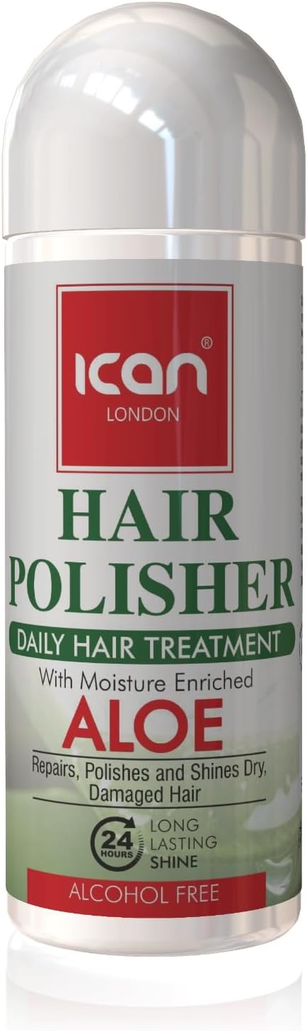 ican London Hair Polisher Treatment Aloe Serum Alcohol Free 207ml