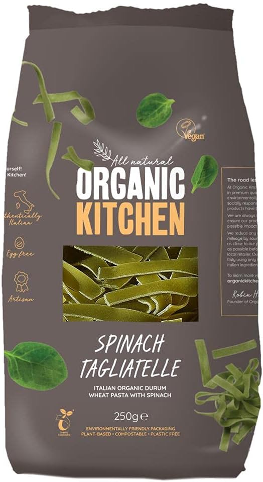 Organic Kitchen Organic Italian Spinach Tagliatelle 250g