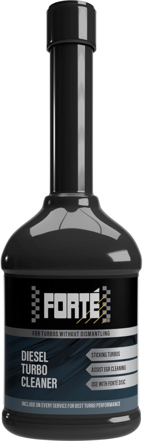 FORTE DIESEL TURBO CLEANER & EGR VALVE TREATMENT -400ML,reduces soot emissions and cleans sticking Variable Geometry Turbos and EGR valves.
