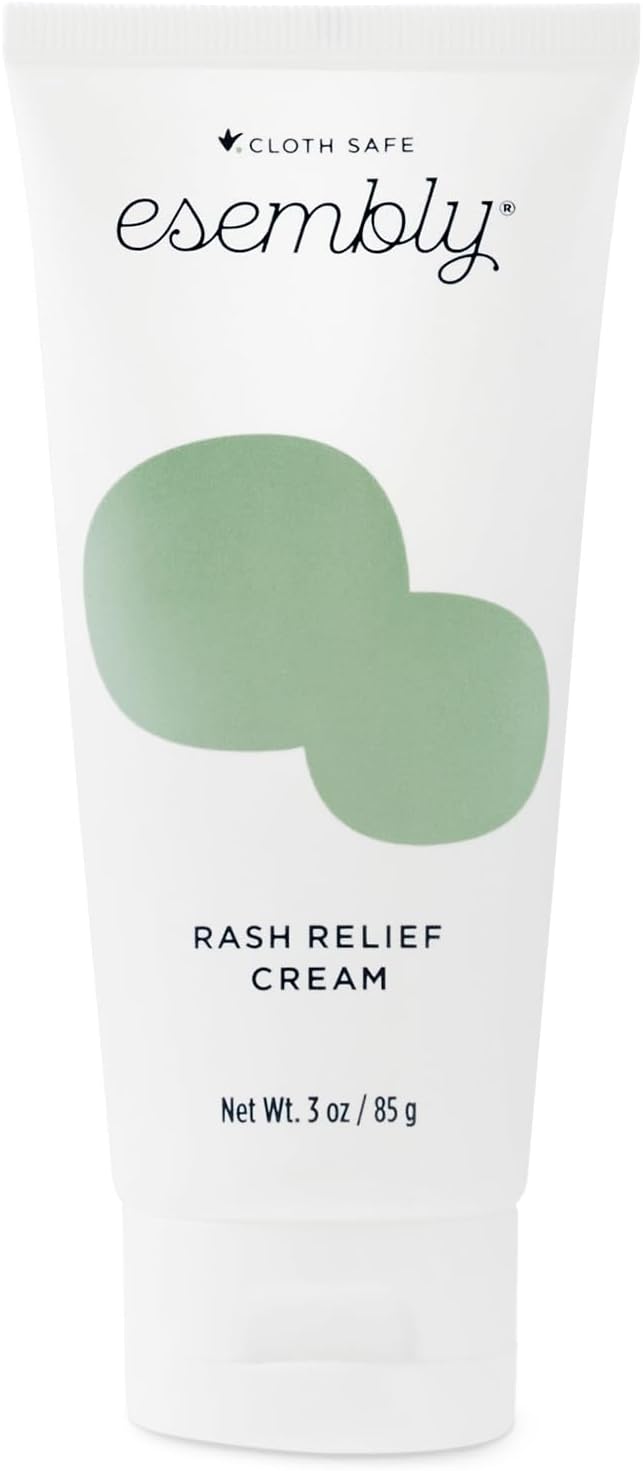 Esembly Rash Relief Cream, Zinc Diaper Cream, 3oz