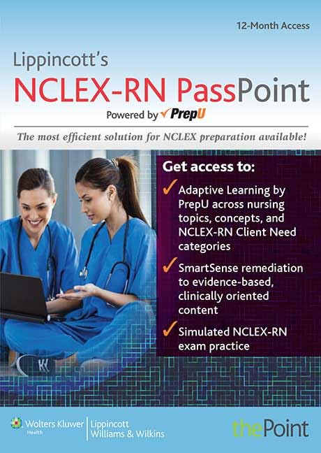 Lippincott NCLEX-RN PassPoint: Powered by PrepU (PREPU-PassPoint)