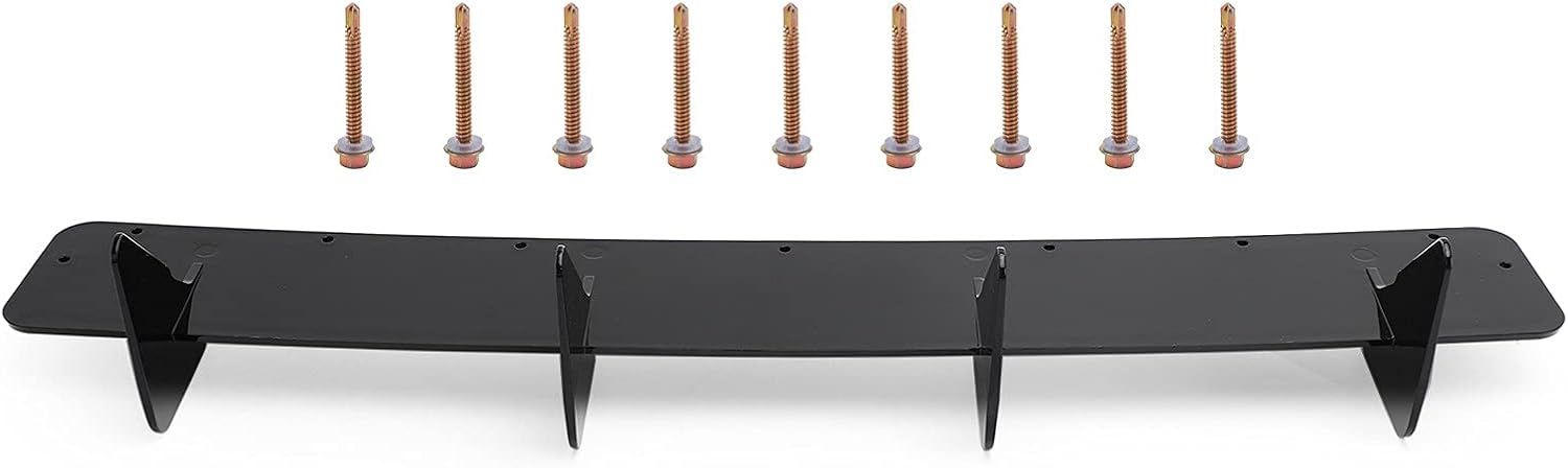 Artudatech Car Rear Bumper Lip Diffuser Side Splitter Valance Spoiler Fits for VW Golf VII 7 MK7 GTI