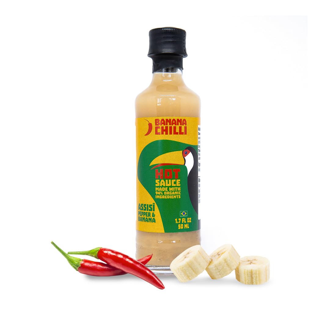 BANANA CHILLI - Organic Hot Sauce, with our Assisi Pepper & Banana, 1,7 fl oz