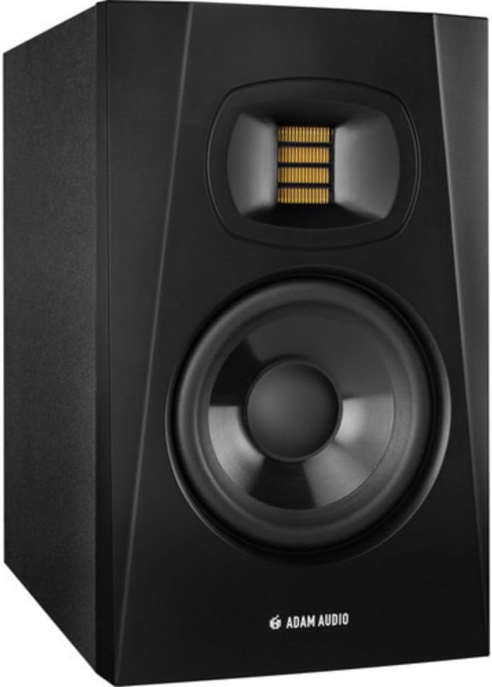 ADAM Audio T5V Studio Monitor for recording, mixing and mastering, Studio Quality Sound (Single)