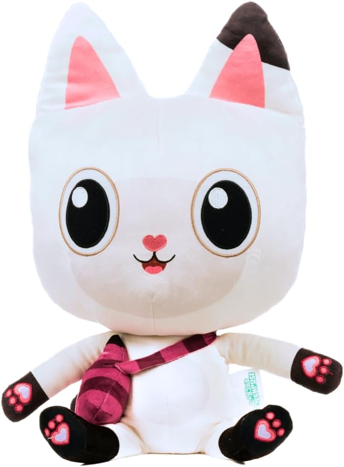 DreamWorks Gabby's Dollhouse Pandy Paws Bedding Super Soft Cozy Cuddle Pillow Buddy, (Officially Licensed Product) By Franco