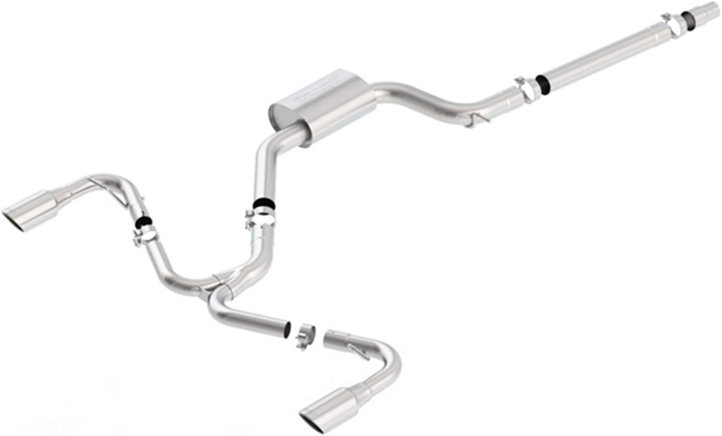 BORLA 140751 Cat-Back Performance Exhaust System for 2018-2021 Volkswagen Golf GTI MK7.5 2.0L Automatic/Manual Transmission Front Wheel Drive 2, 4 Door. Does NOT fit MK7.