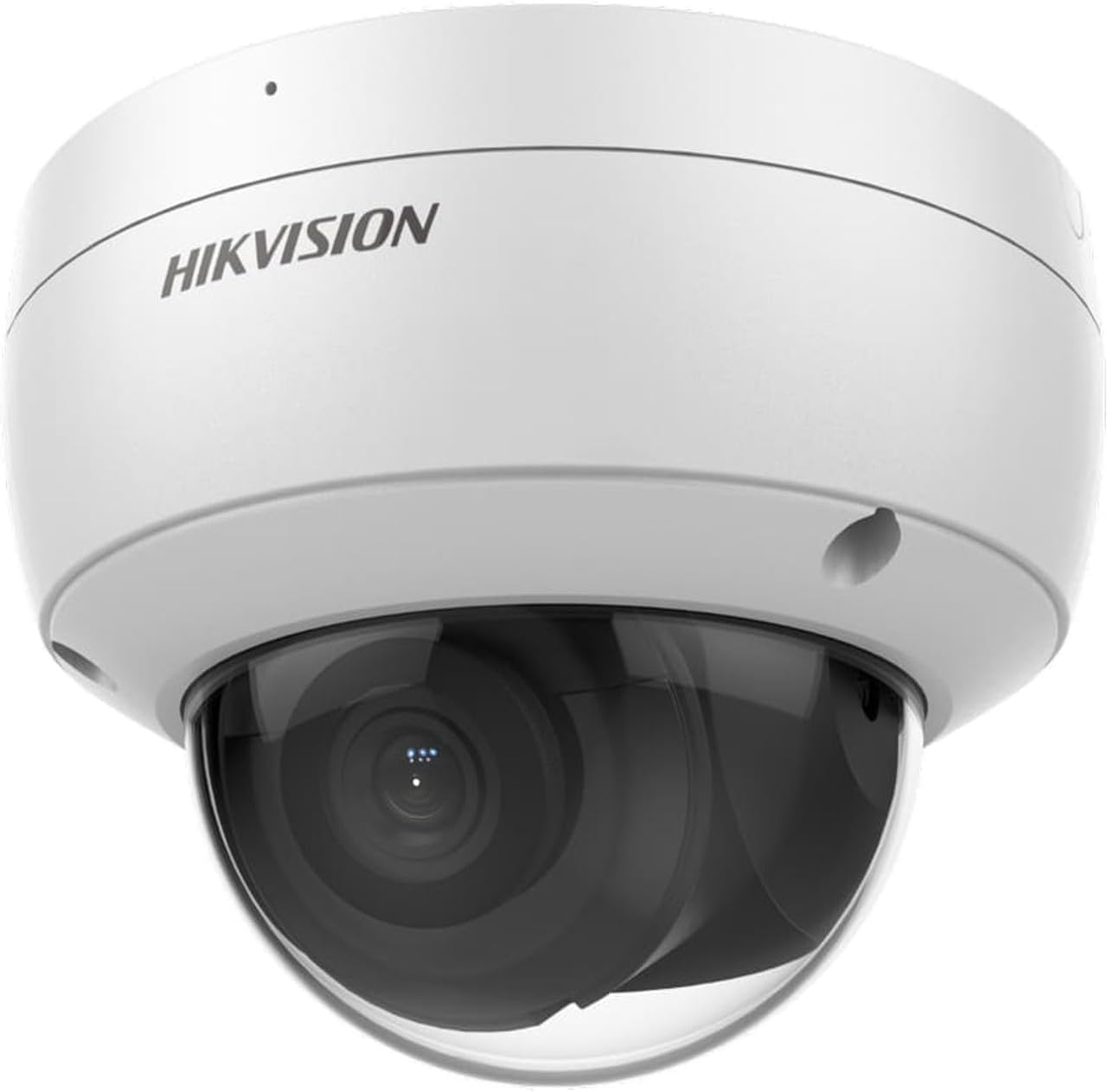 Hikvision IP Camera DS-2CD2143G2-IU 2.8mm Lens 4MP Vandal Built-in Mic Fixed Dome Network Camera Poe Security Camera Outdoor Indoor H.265+,IP67, Human/Vehicle Detection Original English Version