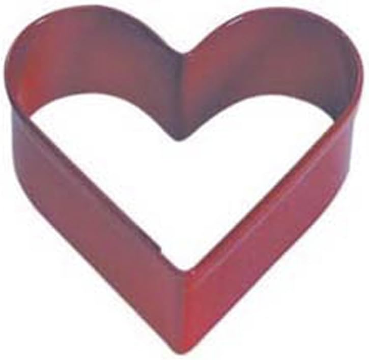 Dress My Cupcake Heart Cookie Cutter, 2.5-Inch, Red