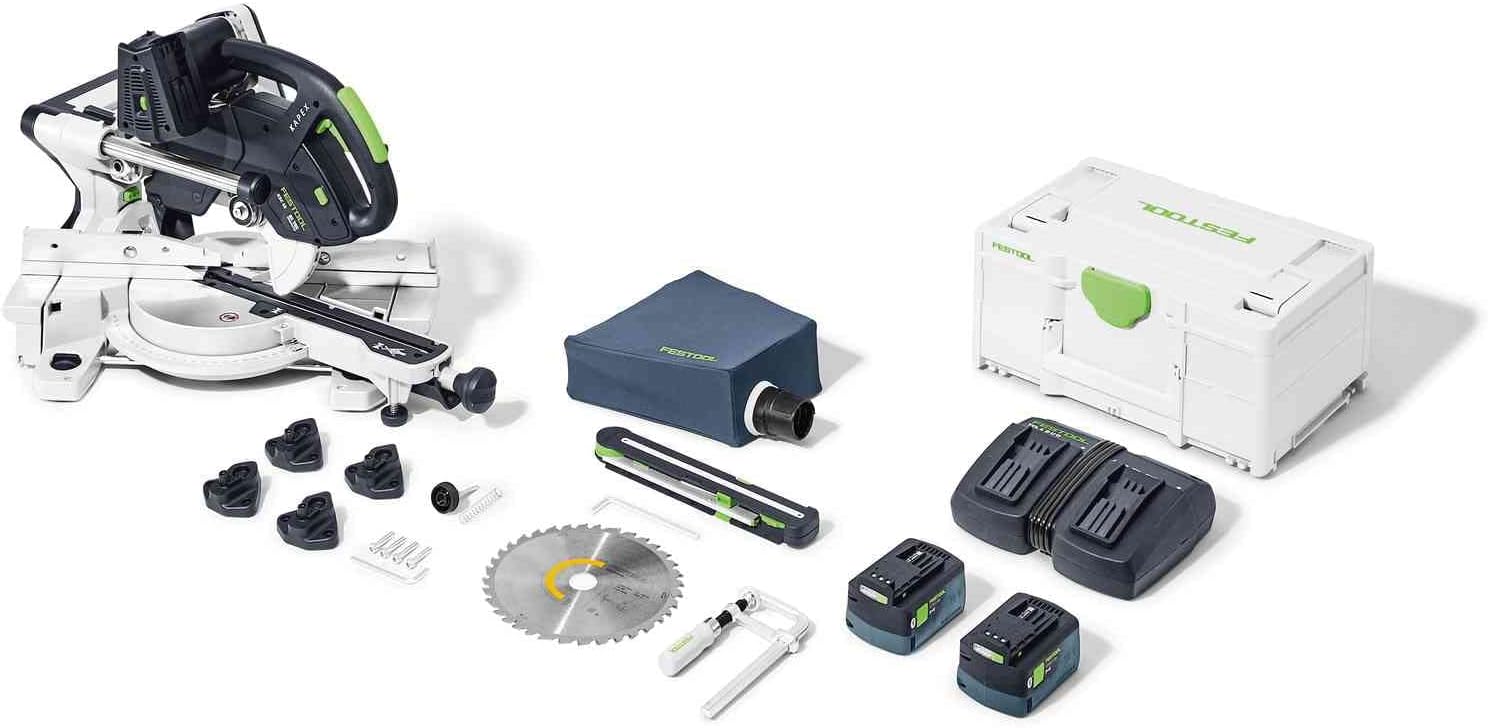 Festool 577176 Cordless Sliding Compound Miter Saw KAPEX KSC 60 EB 5.0 I-Plus