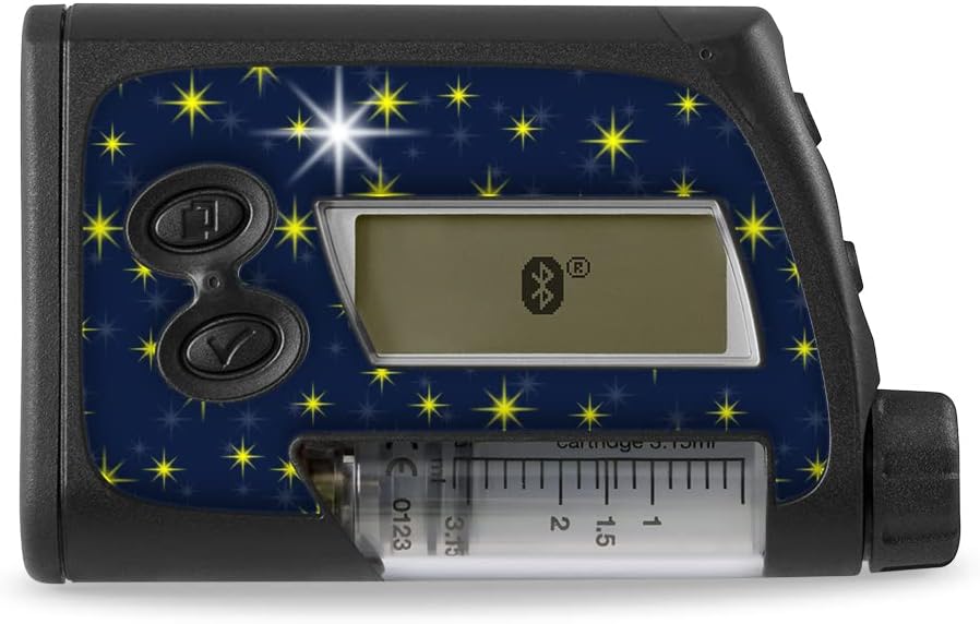 Starry Sky - Sticker Skin for Accu-Chek Spirit Combo Insulin Pump