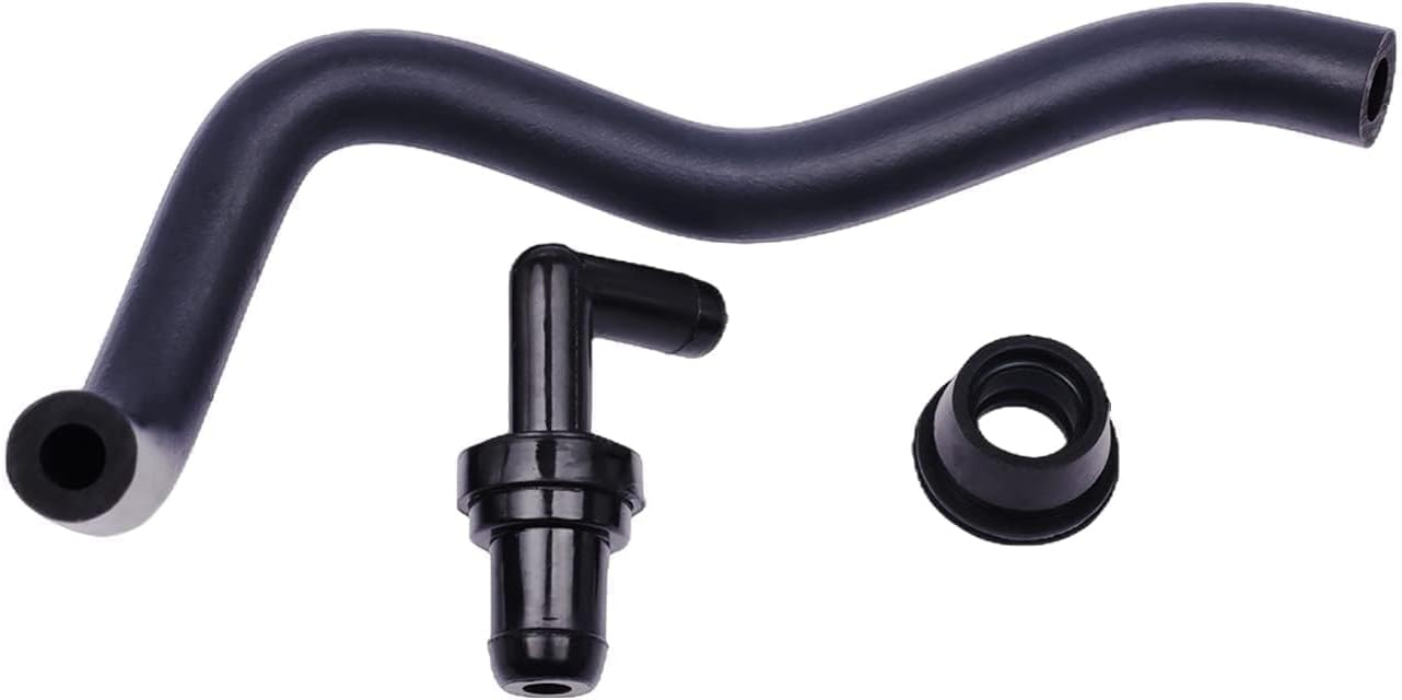 PCV Valve 90°+ Grommet + Hose Kit Fit for Toyota 4Runner Tundra Tacoma 3.4L V6 Replace#:12261-62041,90480-18001,17130-PM6-003