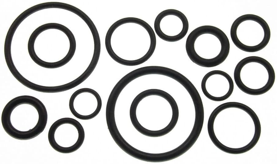 Danco 80788 O-Ring Assortment, 14-Piece, Pack of 1, Black, Count