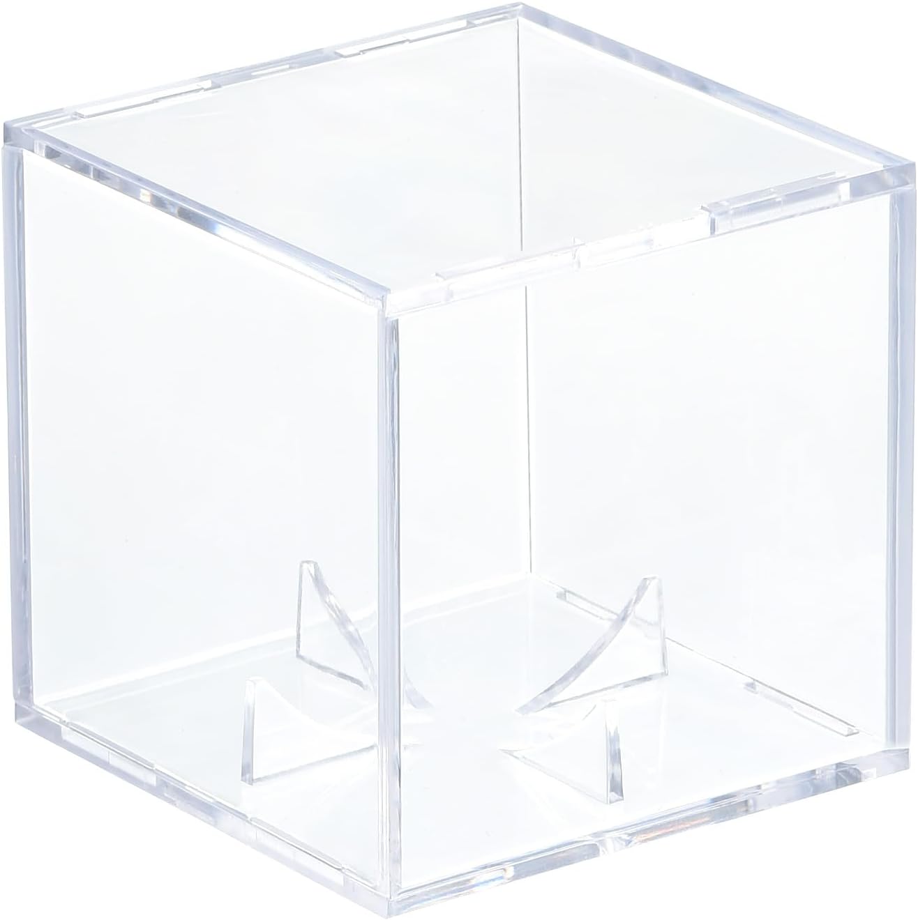 sourcing map Baseball Display Case, Autographed Baseball Case Display, Clear Acrylic Display Case Baseball Storage Case for Memorabilia Baseball