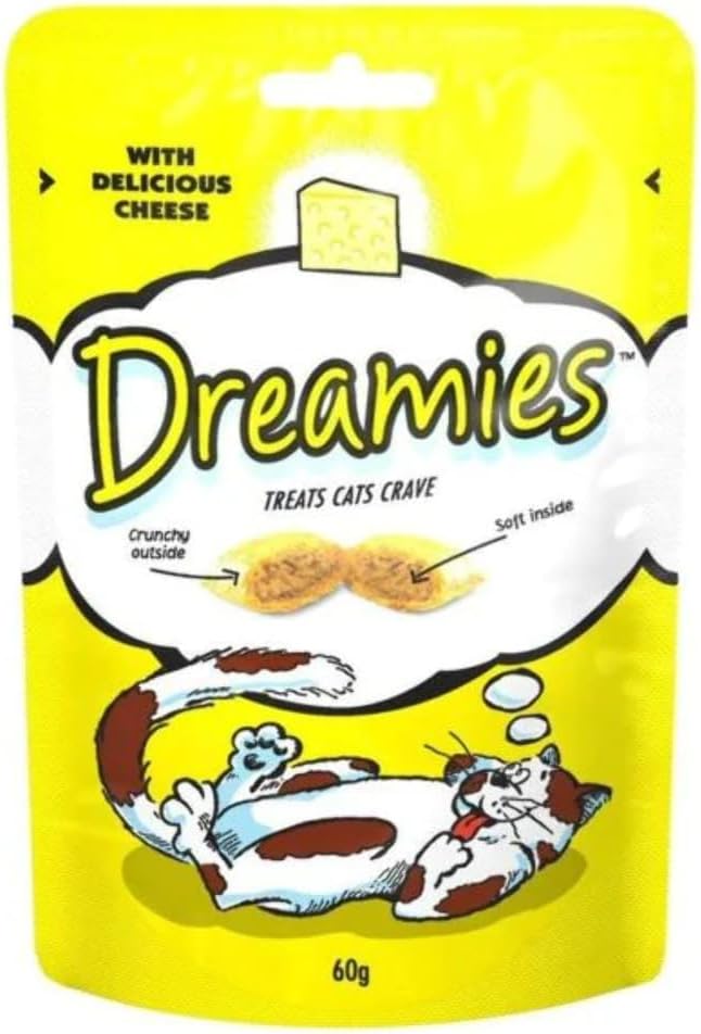Dreamies Cat Treats 60G Cheese