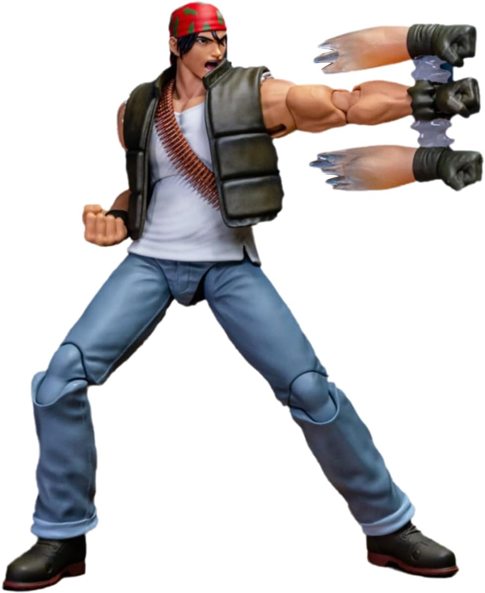 HiPlay Storm Toys The King of Fighters '98 Ultimate Battle Ralph Jones SKKF14 Action Figure, Painted Finished Product