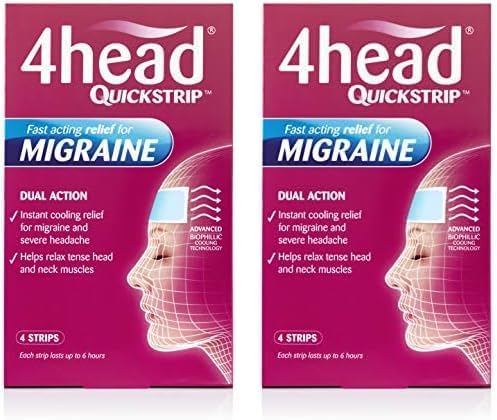 4HEAD Quickstrip Hydro Gel Strips, 4 count (Pack of 2)