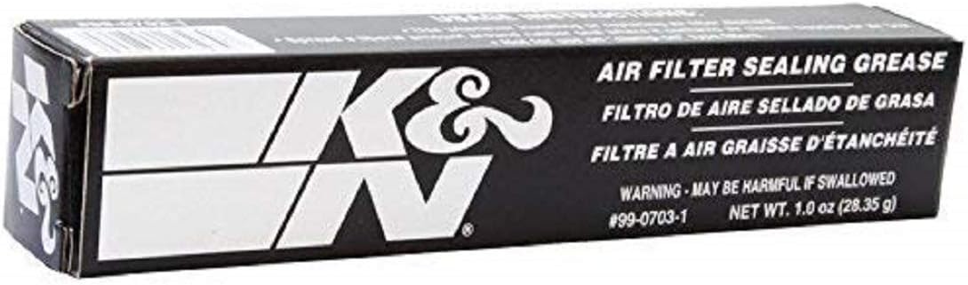 K&N Sealing Grease: 1 Oz; Prevents Air Leaks with Airtight Fit; 99-0703-1