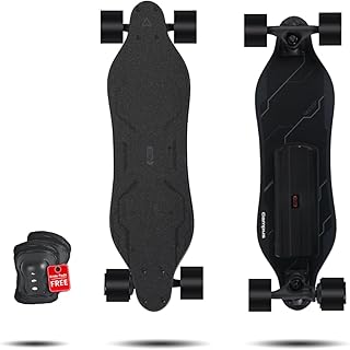 MEEPO Campus/V3S/V5/ER/ENVY Electric Skateboard with Remote, Top Speed Up to 29 Mph, 4 Speed Smooth Braking, Easy Carry Handle Design, Suitable for Adults & Teens Beginners