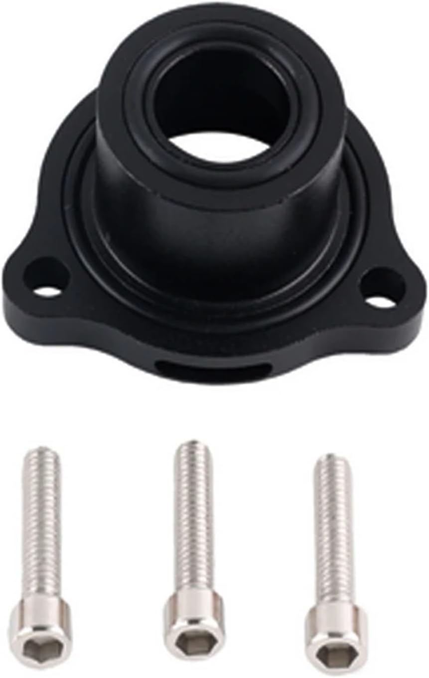 Adapter BOV Compatible with VW GTI Compatible with Golf Mk7 Mk7.5 Compatible with Jetta Compatible with Passat Compatible with A4 B9 A3 8V TT RVC018(Black)