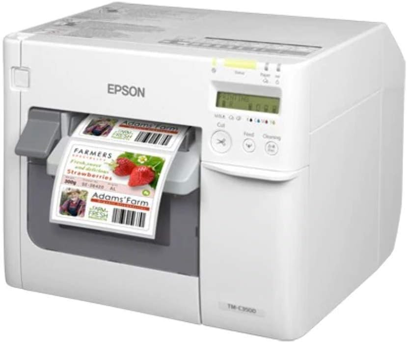 Epson Inkjet Colour Label Printer, 720 x 360 Dpi,TM-C3500